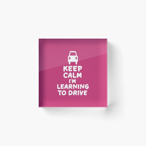 Item preview, Keep Calm I'm Learning to drive, Gift For Learner Driver designed and sold by DesignHouse07.