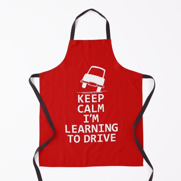 Item preview, Keep Calm I'm Learning to drive, Learner Driver Gift, L Plate designed and sold by DesignHouse07.