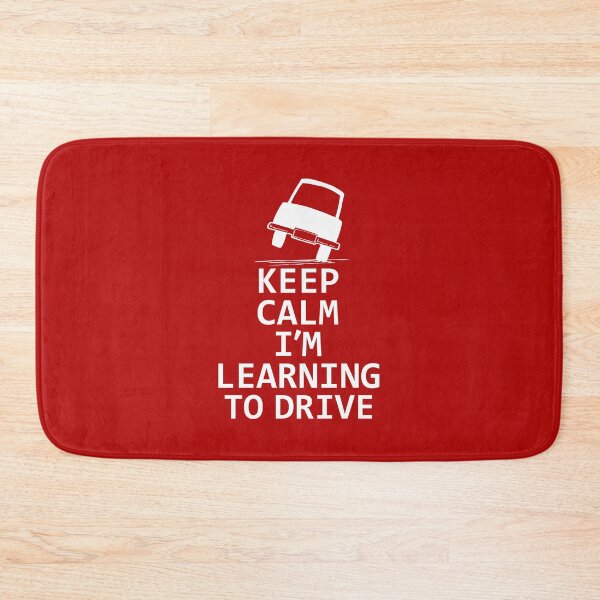 Item preview, Keep Calm I'm Learning to drive, Learner Driver Gift, L Plate designed and sold by DesignHouse07.