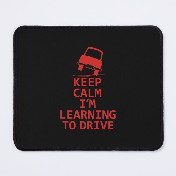 Item preview, Keep Calm I'm Learning to drive, Learner Driver Gift, L Plate designed and sold by DesignHouse07.