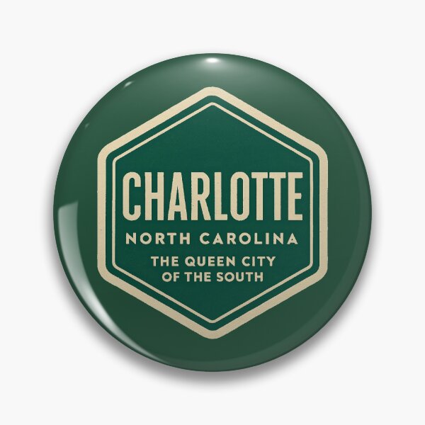 Item preview, Charlotte North Carolina  designed and sold by Broken Antler Designs .