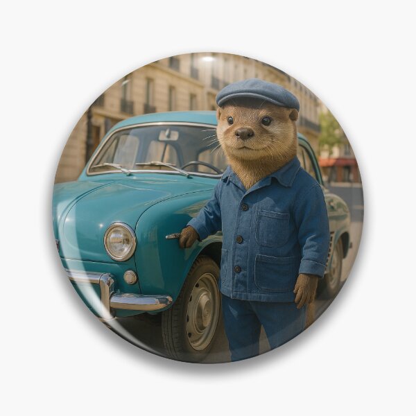 Artikelvorschau, French Otter fährt Renault Dauphine von 1963 entworfen und verkauft von Tridentulus.