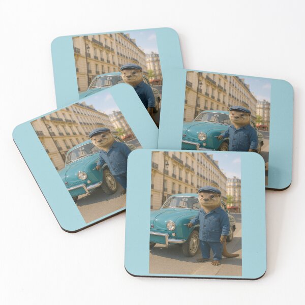 Item preview, French Otter Drives 1963 Renault Dauphine designed and sold by Tridentulus.