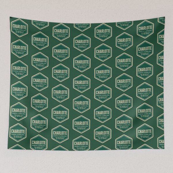 Item preview, Charlotte North Carolina  designed and sold by Broken Antler Designs .