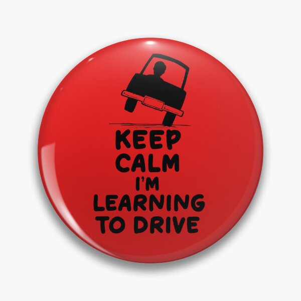 Item preview,  Keep Calm I'm Learning to drive, Learner Driver Gift, L Plate designed and sold by DesignHouse07.