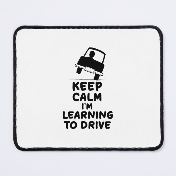Item preview,  Keep Calm I'm Learning to drive, Learner Driver Gift, L Plate designed and sold by DesignHouse07.