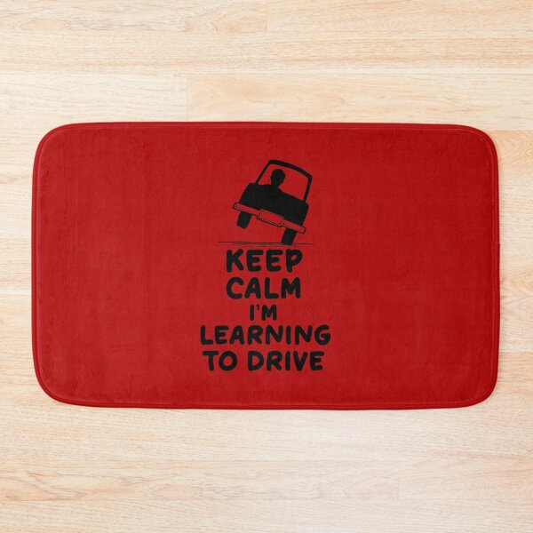 Item preview,  Keep Calm I'm Learning to drive, Learner Driver Gift, L Plate designed and sold by DesignHouse07.