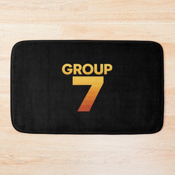 Item preview, GROUP 7 Retro Sunset Typography Shirt ? | Vintage 80s Team Design designed and sold by DailyDrivesct.