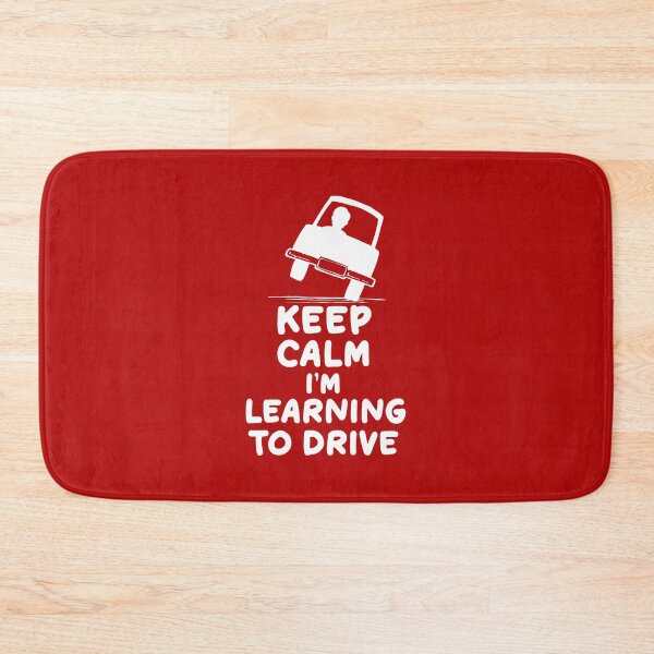 Item preview,  Keep Calm I'm Learning to drive, Learner Driver Gift, L Plate designed and sold by DesignHouse07.