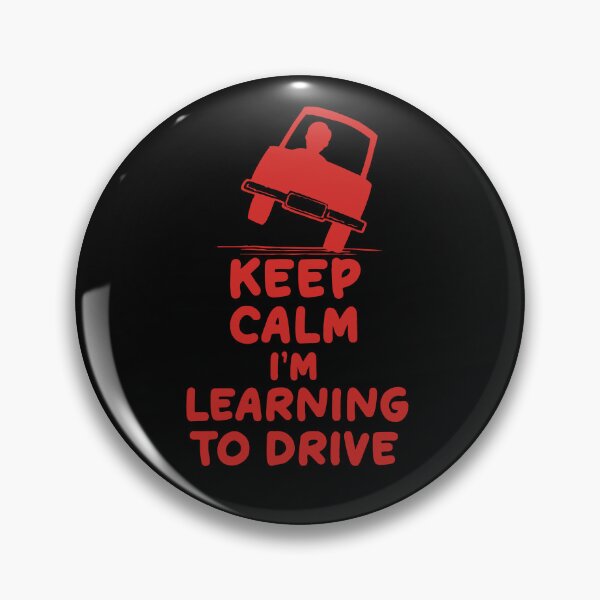 Item preview, Keep Calm I'm Learning to drive, Learner Driver Gift, L Plate designed and sold by DesignHouse07.