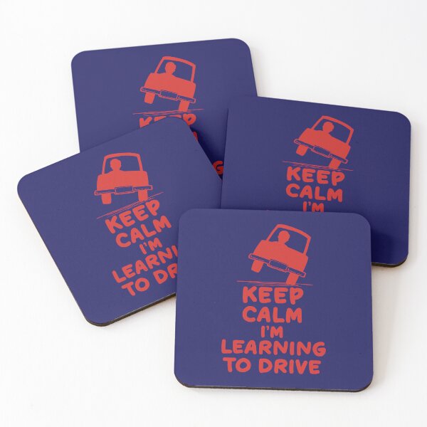 Item preview, Keep Calm I'm Learning to drive, Learner Driver Gift, L Plate designed and sold by DesignHouse07.