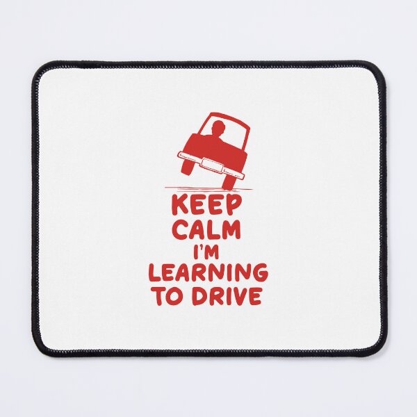 Item preview, Keep Calm I'm Learning to drive, Learner Driver Gift, L Plate designed and sold by DesignHouse07.