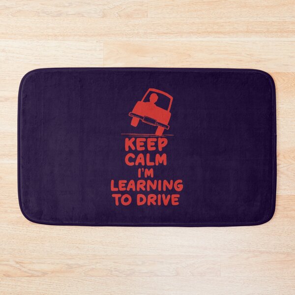 Item preview, Keep Calm I'm Learning to drive, Learner Driver Gift, L Plate designed and sold by DesignHouse07.