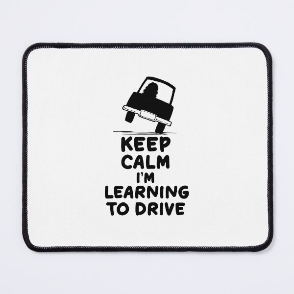 Item preview, Keep Calm I'm Learning to drive, Learner Driver Gift, L Plate designed and sold by DesignHouse07.