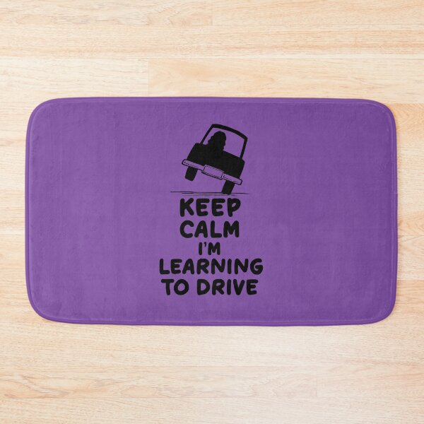 Item preview, Keep Calm I'm Learning to drive, Learner Driver Gift, L Plate designed and sold by DesignHouse07.