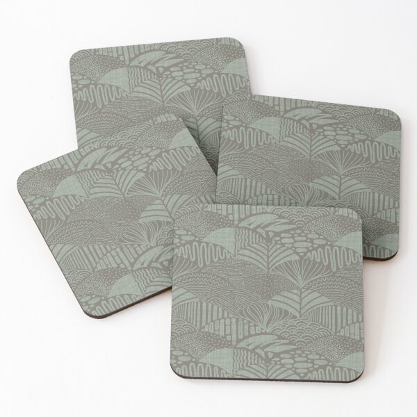 Item preview, Calming Coastal Japandi with Hand Drawn Organic Forms designed and sold by InkyOdyssey.