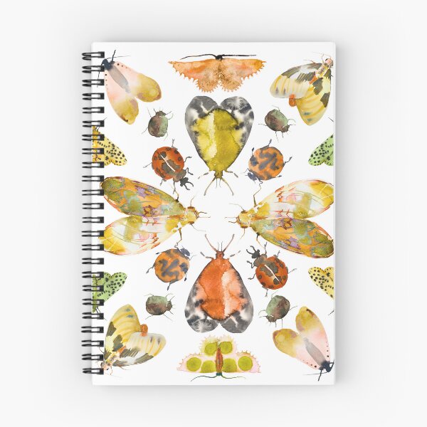 Item preview, Shadow Catalogues Watercolor: Moth & Lady Bugs designed and sold by Jeralyn Victoria.