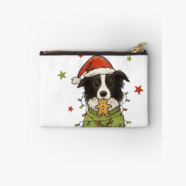 Item preview, Border Collie Christmas designed and sold by Timeless Bond Designs.