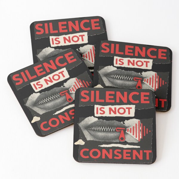 Item preview, Silence Is Not Consent – Consent Awareness & Empowerment Design designed and sold by MotifShop2025.