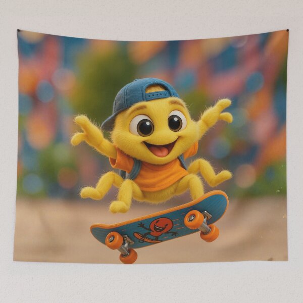 Item preview, Skater Yellow Sac Spider designed and sold by Sillytoe.