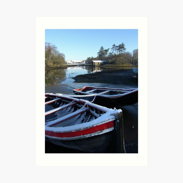 The Old Boathouse Art Print