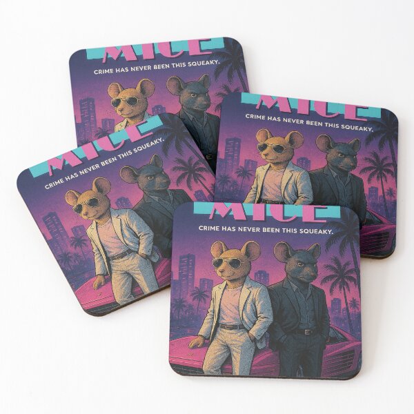 Item preview, Miami Mice 1984 - Miami Vice Parody Version #1 designed and sold by Endthedisease.