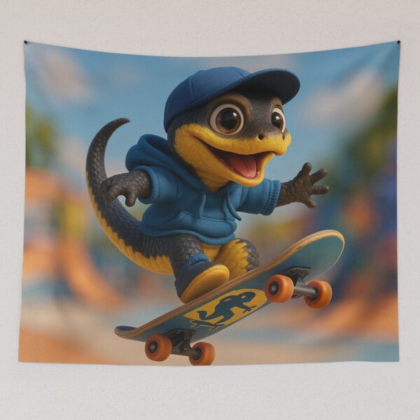 Item preview, Skater Yellow-Bellied Sea Snake designed and sold by Sillytoe.