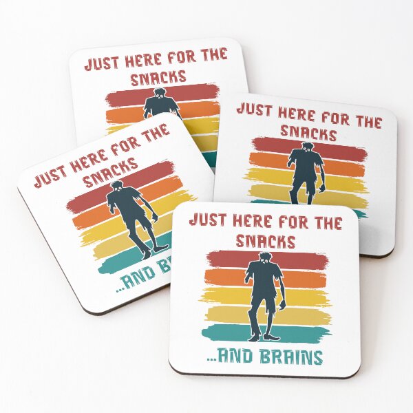 Item preview, Zombie sunset - Just here for the snacks and brains designed and sold by SunsetReverie.