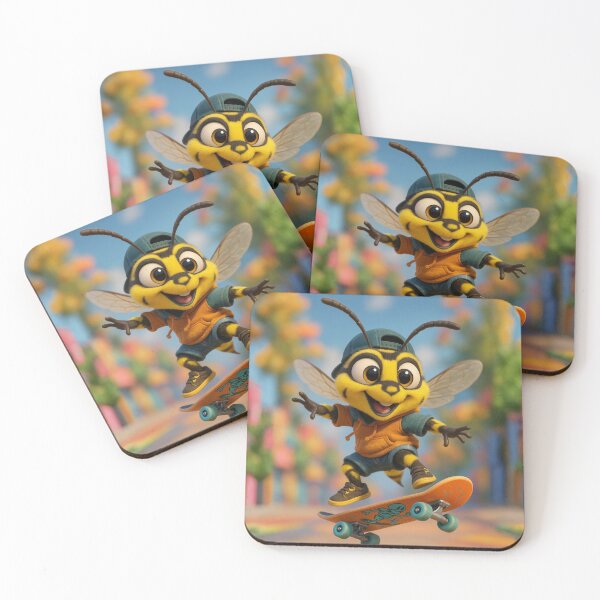 Item preview, Skater Yellowjacket Wasp  designed and sold by Sillytoe.