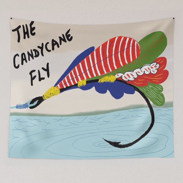 Item preview, The Candycane Fly Lure designed and sold by Nigel-here.