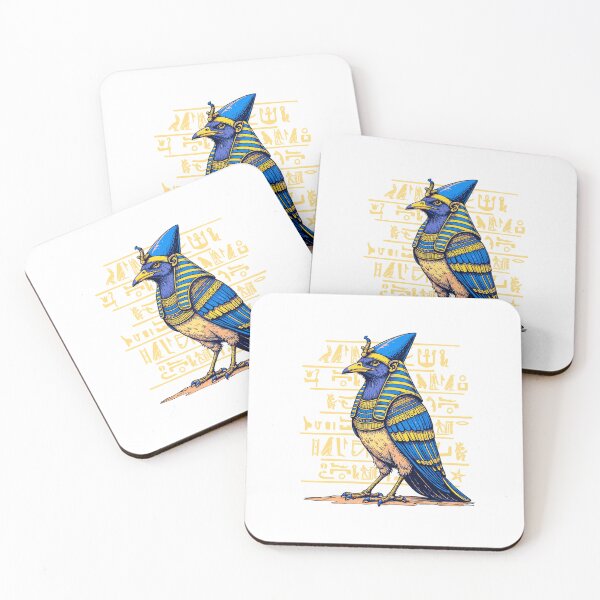 Item preview, Golden Pharaoh Bird designed and sold by Way-Of-Art.