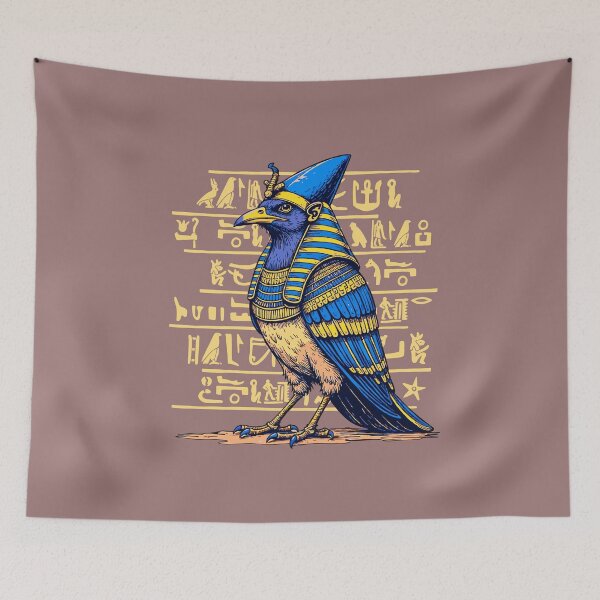 Item preview, Golden Pharaoh Bird designed and sold by Way-Of-Art.