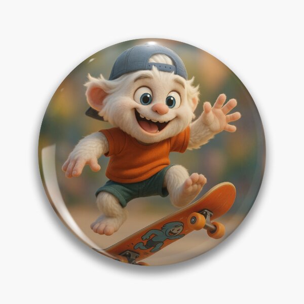 Item preview, Skater Yeti Boy designed and sold by Sillytoe.