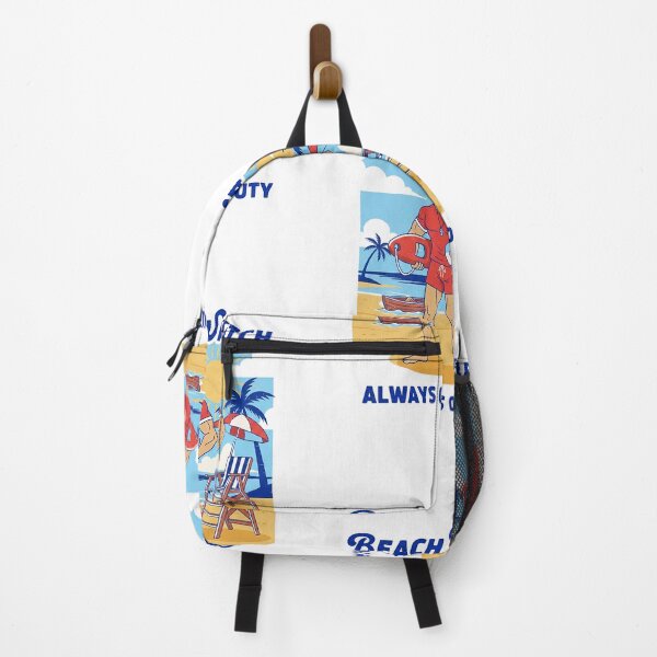 Item preview, Beach Watch Lifeguard Always On Duty Retro Design designed and sold by HoopeStylee.