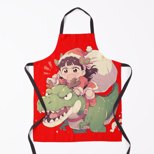 Item preview, Kanao Tsuyuri Christmas Ride With Dinosaur Demon Slayer Anime designed and sold by TorbenKuhano.