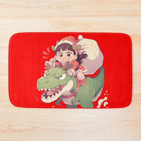 Item preview, Kanao Tsuyuri Christmas Ride With Dinosaur Demon Slayer Anime designed and sold by TorbenKuhano.