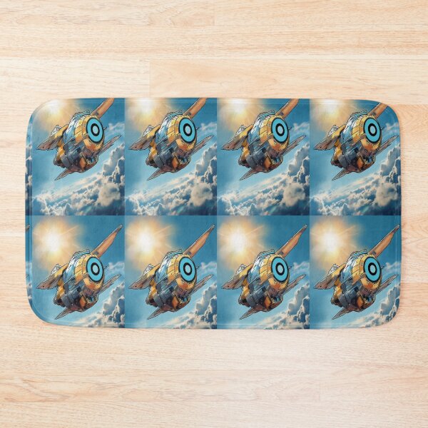 Item preview, Lemon Yellow Spaceship - From Cyber Lemon Collections With Vivid Digital Design designed and sold by Felia001.