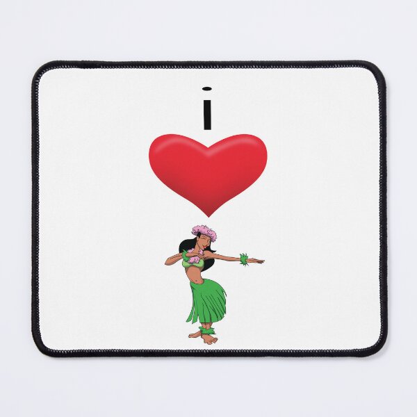 Item preview, I Heart Hula designed and sold by wickedcartoons.