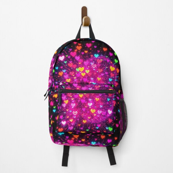 Item preview, Cosmic Heartburst – Colorful Exploding Hearts designed and sold by Jeff's Good Mojo Dojo.