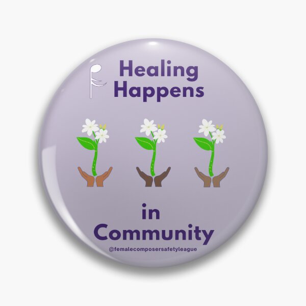 Item preview, Healing Happens in Community designed and sold by FCSL.