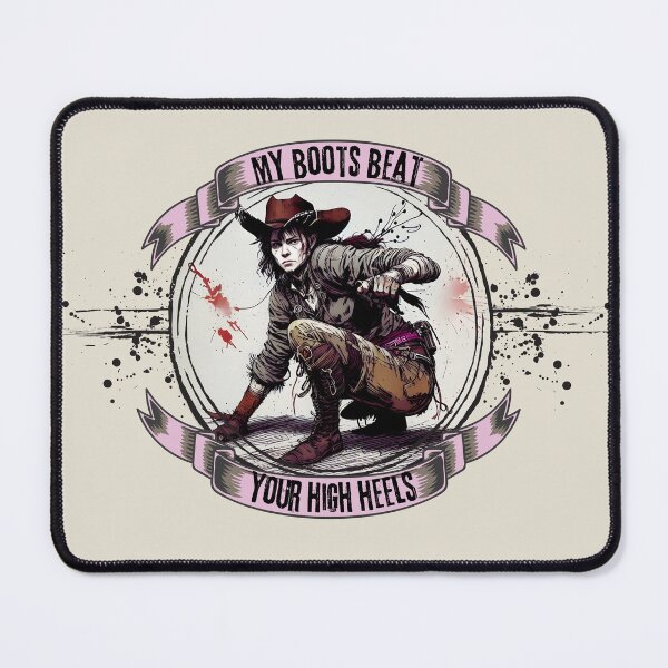 Item preview, Feminist Tomboy Female Empowerment Boots High Heels Light designed and sold by TackyTime.