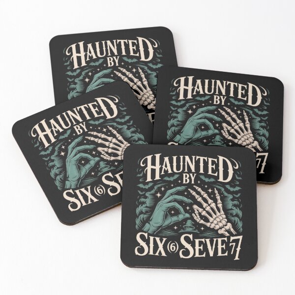 Item preview, Copy of  Haunted by Six Seven | Spooky Witch & Skeleton Halloween, Classic T-Shirt  designed and sold by podlook.