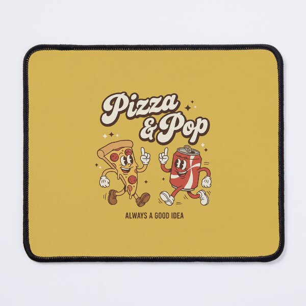 Item preview, Copy of Pizza & Pop Retro Mascot Always A Good Idea designed and sold by HoopeStylee.