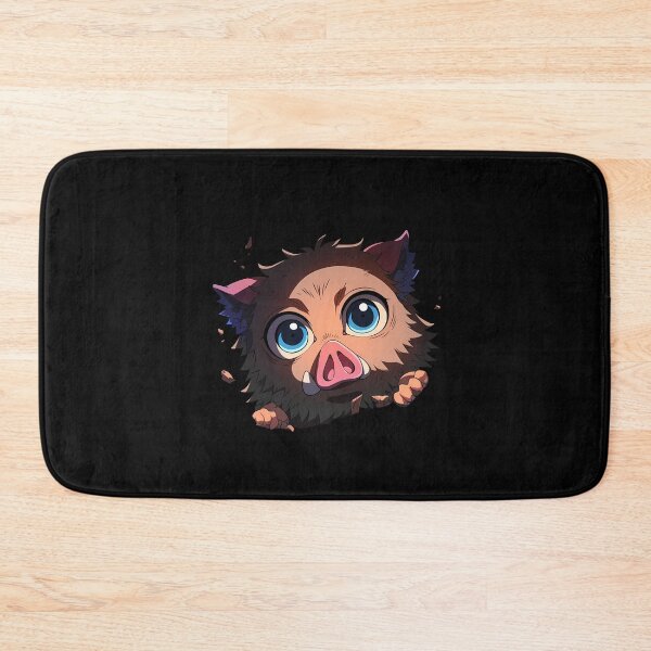 Item preview, Inosuke Hashibira Demon Slayer Anime Chibi Peeking Boar Mask Cute Fierce Look designed and sold by TorbenKuhano.