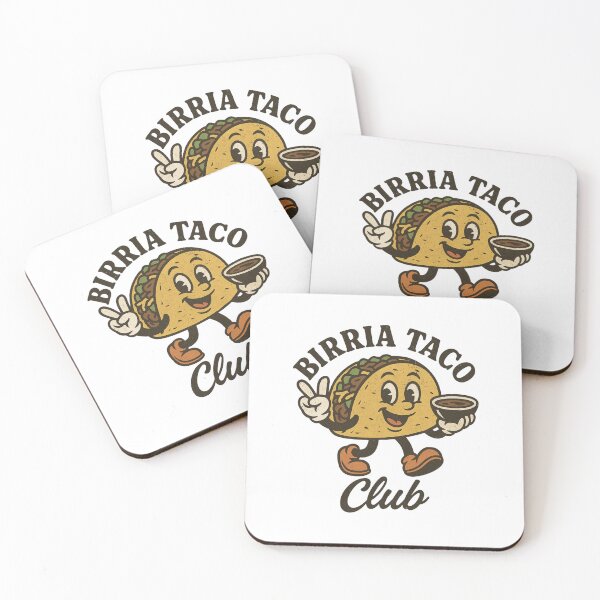 Item preview, Birria Taco Club – Vintage Mexican Food Mascot T-Shirt designed and sold by DailyDrivesct.