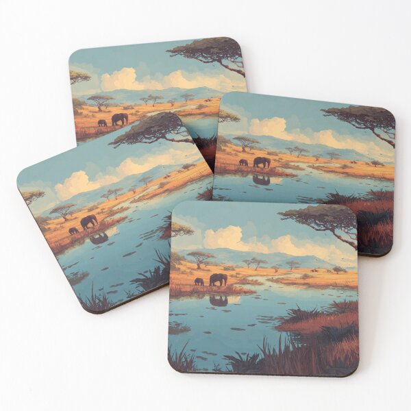 Item preview, Golden Savannah Reflections designed and sold by jeanhuld.