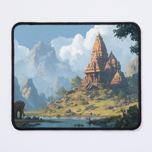 Item preview, Temple of the Red Hills designed and sold by jeanhuld.