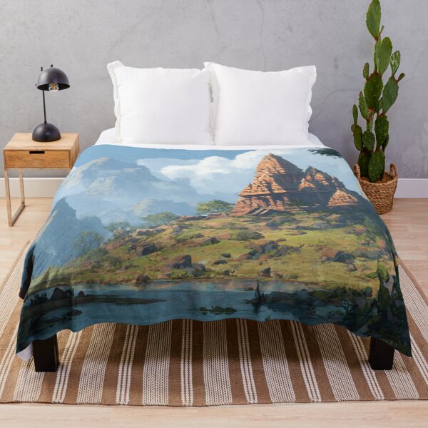 Item preview, Temple of the Red Hills designed and sold by jeanhuld.