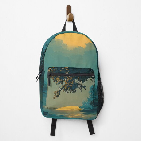 Item preview, Moonrise over the Sacred Forest designed and sold by jeanhuld.
