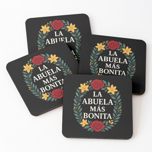 Item preview, La Abuela Más Bonita – Elegant Floral Grandma Tribute T-Shirt designed and sold by DailyDrivesct.